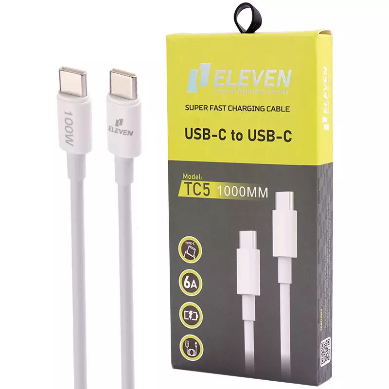 کابل تبدیل USB-C به USB-C ایلون مدل TC5 طول 1 متر
