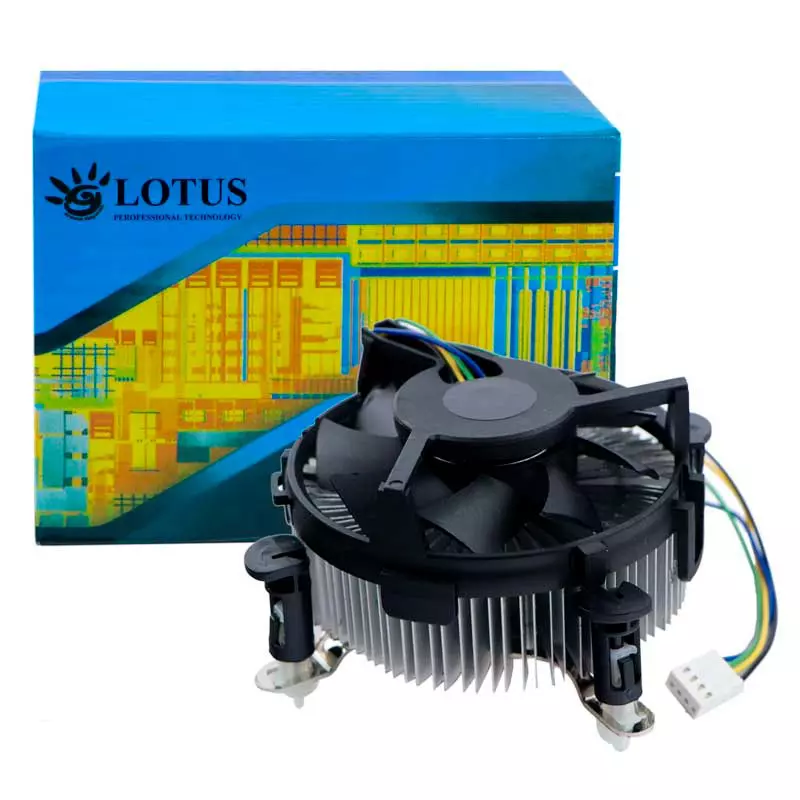 فن خنک کننده CPU برند لوتوس LOTUS مدل 7 پر