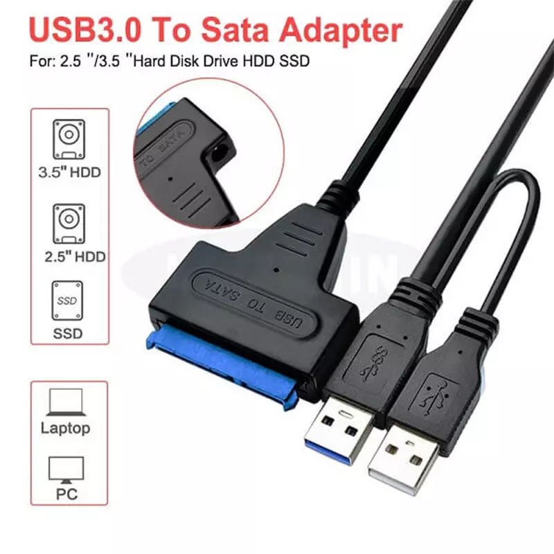 کابل تبدیل USB3 به SATA هارد